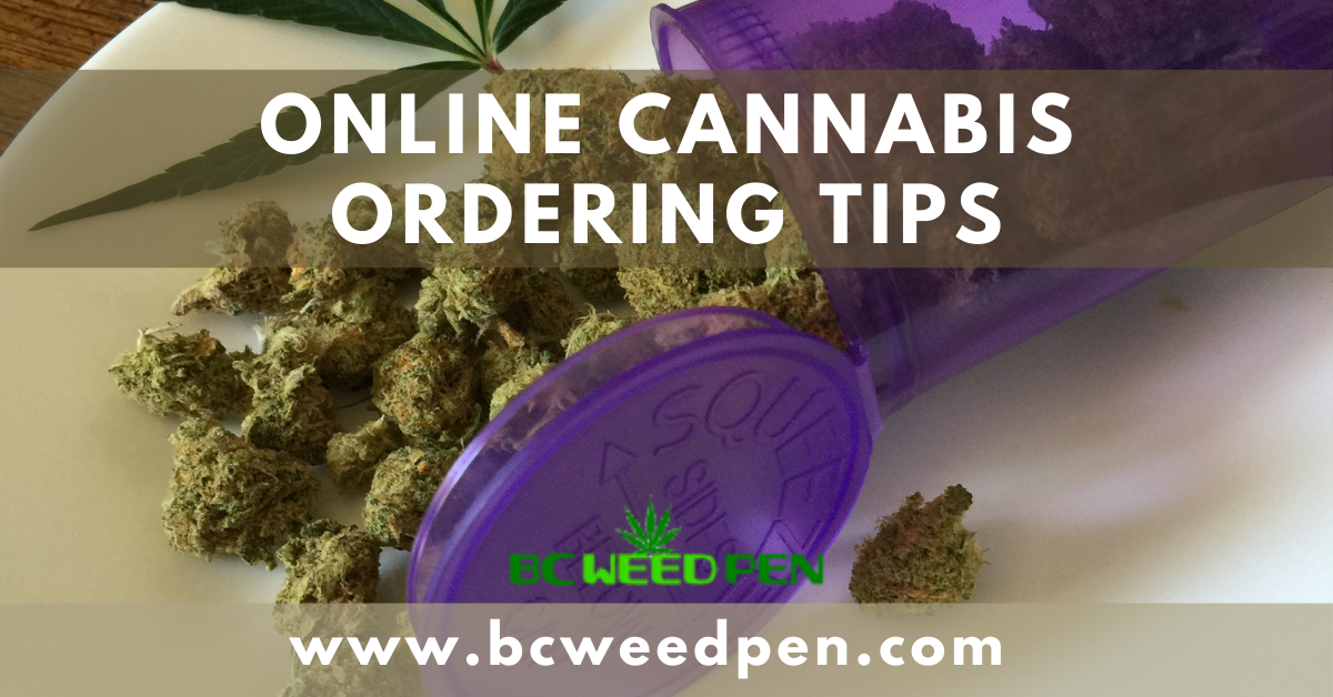 Online Cannabis Ordering Tips