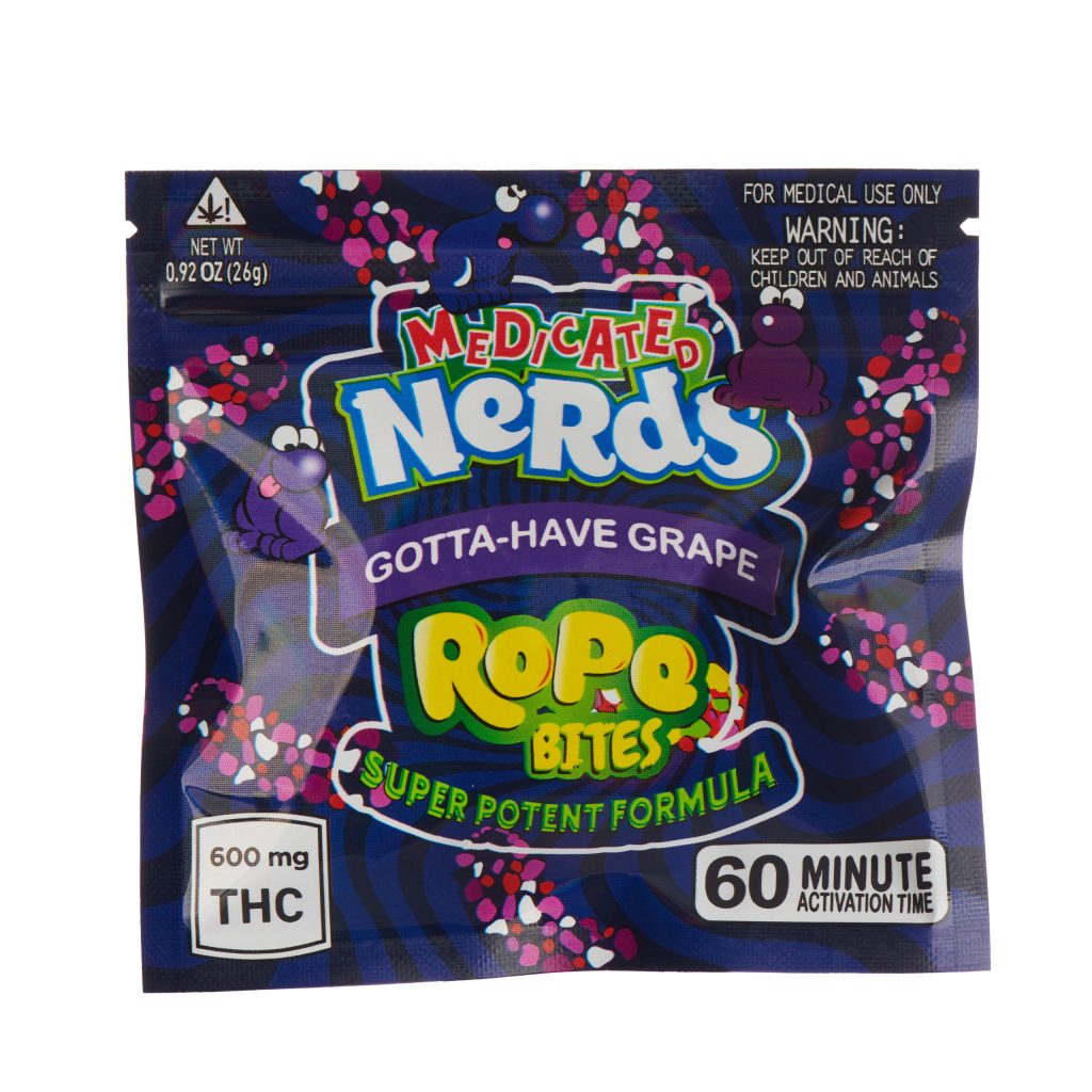 Medicated Ners Ropes Bites - Gotta-Have Grape