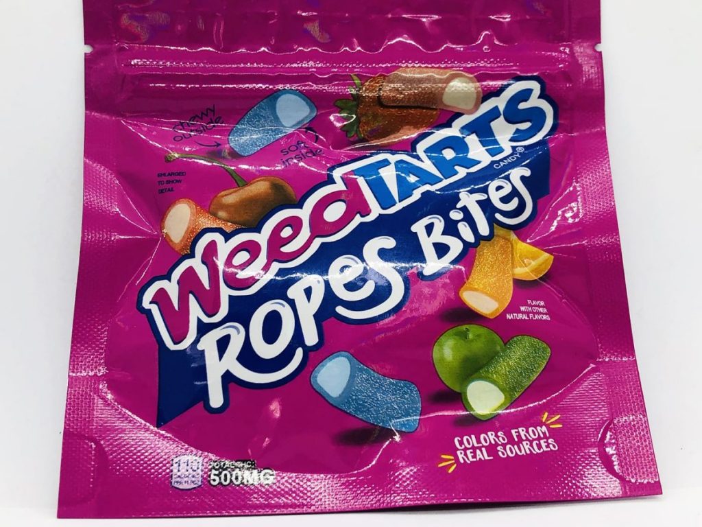 Weed-tarts-ropes-bites-thc-500mg