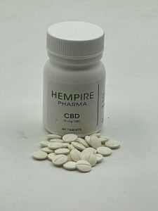 Hempire CBD 10mg.50 tablets